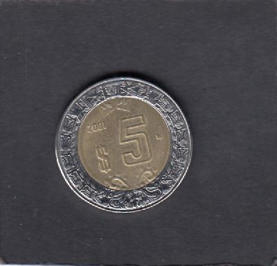 Beschrijving: 5 Pesos